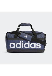 Adidas - Essentials Duffel Bag. Kolor: niebieski, wielokolorowy, czarny, biały. Materiał: materiał