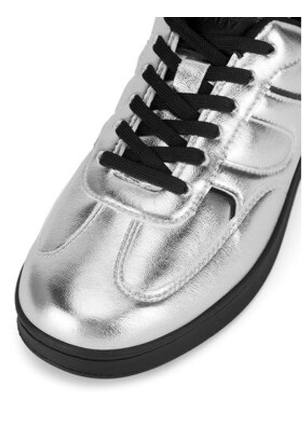 Jenny Fairy Sneakersy WAG1314104A Srebrny. Kolor: srebrny. Materiał: skóra
