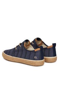 Pepe Jeans Espadryle Port Lines PMS10331 Granatowy. Kolor: niebieski. Materiał: materiał #6