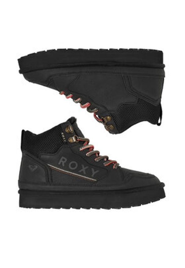 Roxy Trzewiki CEO-V12-1126 Czarny. Kolor: czarny. Materiał: materiał