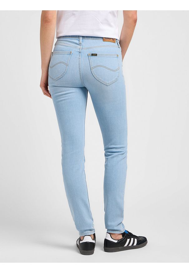 Lee - DAMSKIE SPODNIE LEE SCARLETT HIGH STARK BLEACH 112353193