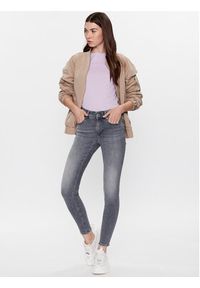 Vero Moda Jeansy Embrace 10286263 Szary Skinny Fit. Kolor: szary