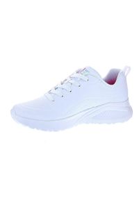 skechers - Buty sneakersy sportowe damskie Skechers Uno Lite białe wygodne. Kolor: biały, wielokolorowy