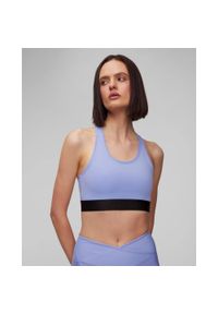 CASALL - Stanik Casall Graphic Sports Bra. Kolor: niebieski. Sport: joga i pilates