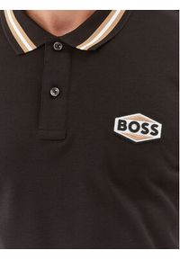 BOSS - Boss Polo Parlay 194 50495553 Czarny Regular Fit. Typ kołnierza: polo. Kolor: czarny. Materiał: bawełna #5