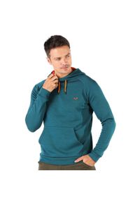 WOOLONA - Scout - bluza termiczna z kapturem 100% wełna merino (260 g/m²). Typ kołnierza: kaptur. Kolor: zielony, wielokolorowy, żółty. Materiał: wełna. Sport: turystyka piesza