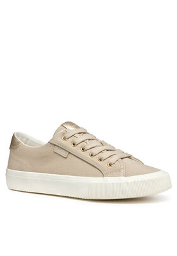 Geox Sneakersy D Emmeleny D550UA 011BC C5000 Beżowy. Kolor: beżowy. Materiał: materiał