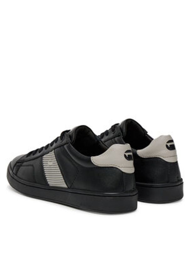 G-Star RAW - G-Star Raw Sneakersy BRADLEY-01 MI08 Czarny. Kolor: czarny. Materiał: skóra