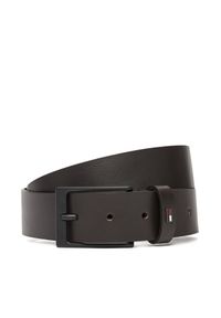 TOMMY HILFIGER - Pasek Męski Tommy Hilfiger. Kolor: brązowy #1