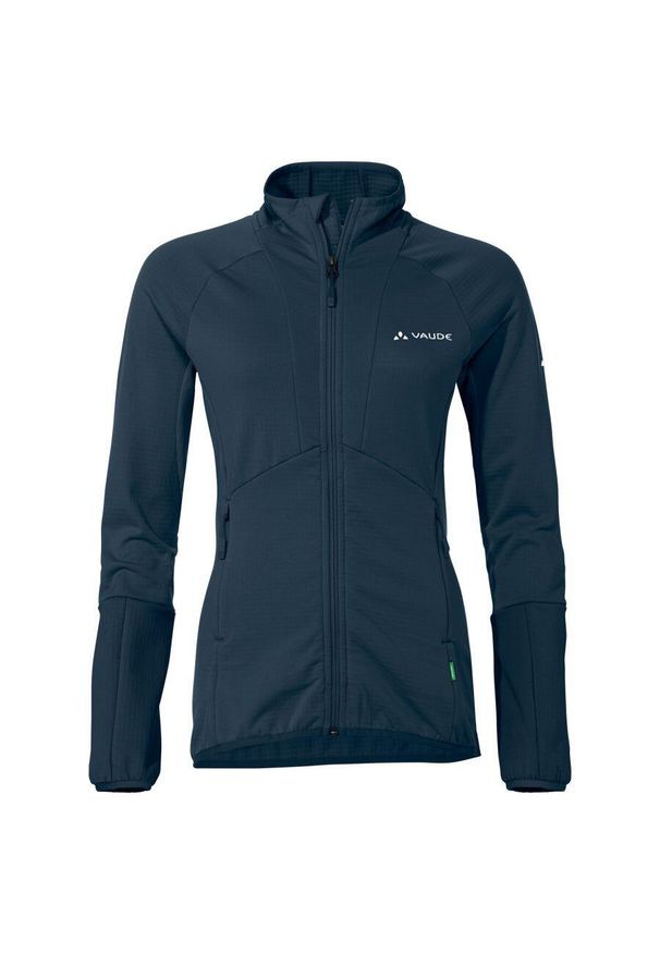 Polar damski Vaude Monviso Fleece FZ Jacket II. Kolor: niebieski. Materiał: polar. Sport: turystyka piesza