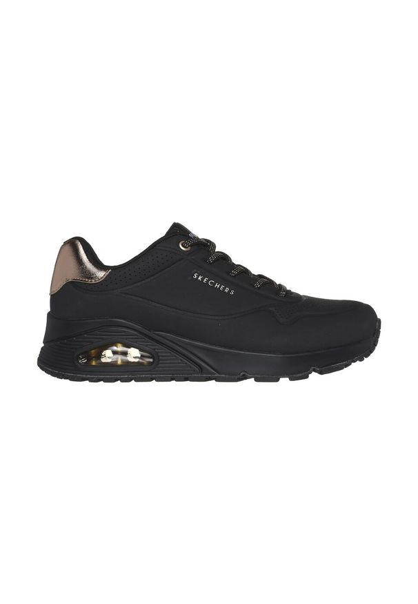 skechers - Buty na co dzień damskie SKECHERS UNO SHIMMER. Okazja: na co dzień. Kolor: zielony, czarny