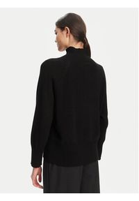 Marella Golf Ismaele 2523366394 Czarny Oversize. Typ kołnierza: golf. Kolor: czarny. Materiał: syntetyk, wiskoza #3