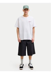 Jack & Jones T-Shirt Corals Tee 12288345 Biały Regular Fit. Kolor: biały. Materiał: bawełna #4