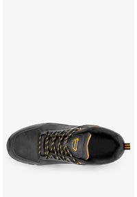 Badoxx - Czarne buty trekkingowe sznurowane badoxx mxc8229/c. Kolor: czarny, wielokolorowy, brązowy
