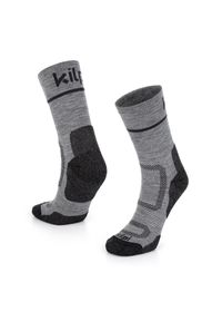 Uniseksowe skarpetki trekkingowe Kilpi STEYR-U. Kolor: szary. Sport: turystyka piesza #1