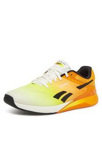 Reebok Sneakersy NANO X5 100209367 Żółty. Kolor: żółty. Materiał: materiał #4