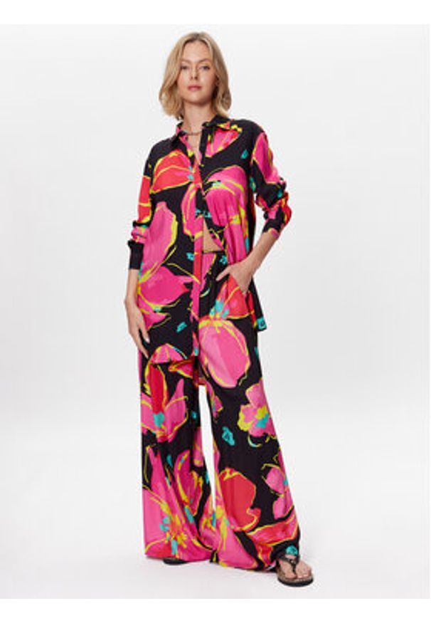 Maaji Koszula 1562CLS016 Kolorowy Relaxed Fit. Materiał: wiskoza. Wzór: kolorowy