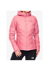 columbia - Kurtka ocieplana damska Columbia Heavenly Hooded Jacket. Kolor: różowy