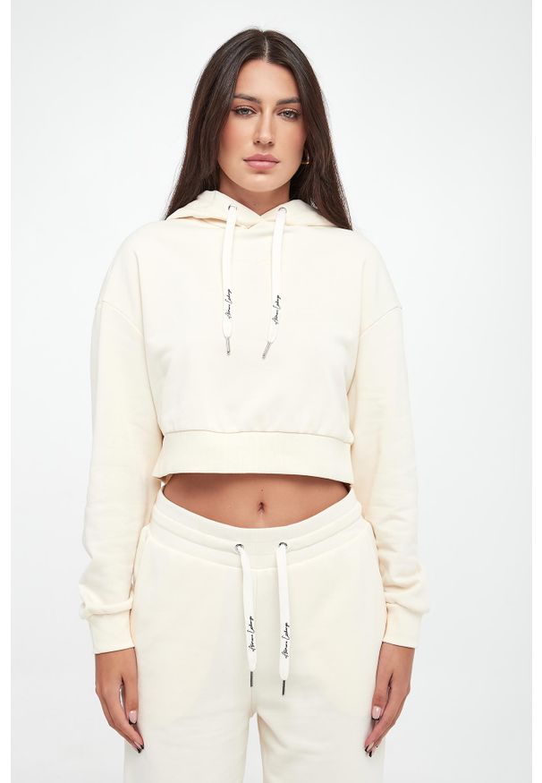 Armani Exchange - Bluza damska z kapturem ARMANI EXCHANGE. Typ kołnierza: kaptur