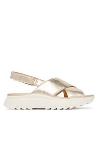 Sandały Clarks. Kolor: złoty #1