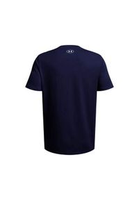Koszulka sportowa męska Under Armour 1382911408. Kolor: niebieski. Długość rękawa: krótki rękaw. Długość: krótkie. Sport: fitness