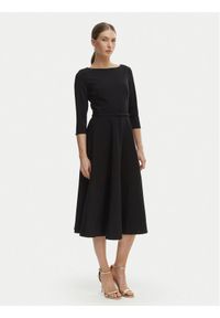 Rinascimento Sukienka koktajlowa CFC0127892003 Czarny Regular Fit. Kolor: czarny. Materiał: syntetyk. Styl: wizytowy #1
