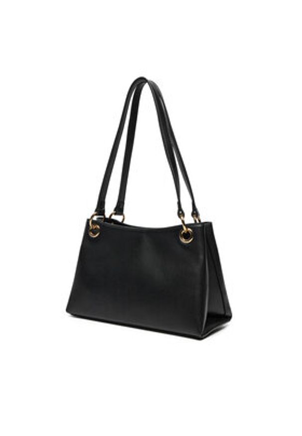 Love Moschino - LOVE MOSCHINO Torebka JC4073PP1ML1300A Czarny. Kolor: czarny. Materiał: skórzane
