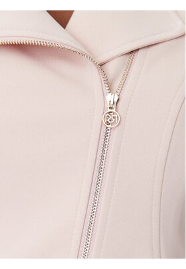 Rinascimento Marynarka CFC0122737003 Różowy Regular Fit. Kolor: różowy. Materiał: syntetyk