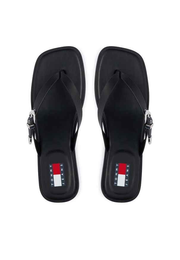 TOMMY HILFIGER - Japonki Tommy Hilfiger. Kolor: czarny