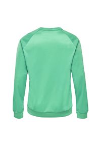 Bluza do piłki ręcznej dla dzieci Hummel Promo Kids Poly Sweatshirt. Kolor: zielony. Sport: piłka ręczna