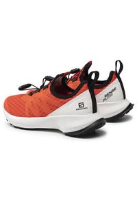 salomon - Salomon Buty do biegania Sense Flow J 413032 09 W0 Pomarańczowy. Kolor: pomarańczowy. Materiał: materiał