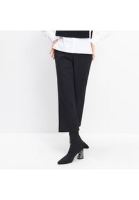 Mohito - Spodnie z szerokimi nogawkami - Czarny. Kolor: czarny #1