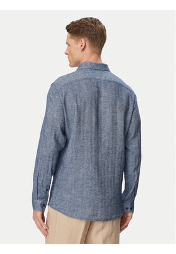 Jack & Jones Koszula Parker 12292161 Niebieski jasny Regular Fit. Kolor: niebieski. Materiał: bawełna