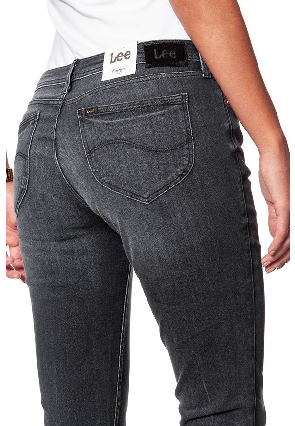 Lee - SPODNIE DAMSKIE LEE Emlyn Dark Grey L370GZKU