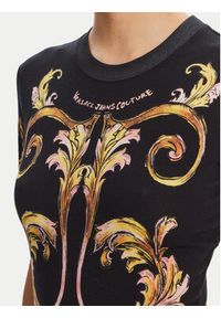 Versace Jeans Couture Sukienka codzienna 78HAO9P9 Czarny Slim Fit. Okazja: na co dzień. Kolor: czarny. Materiał: bawełna. Typ sukienki: proste. Styl: casual #5