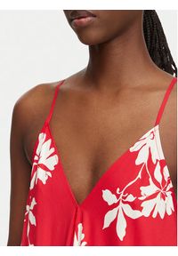 Seafolly Sukienka letnia Mayflower 55740-DR Czerwony Regular Fit. Kolor: czerwony. Materiał: wiskoza. Sezon: lato #2