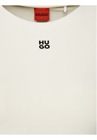 Hugo - HUGO Body Dasiel 50545196 Écru Slim Fit. Kolor: kremowy. Materiał: syntetyk #7
