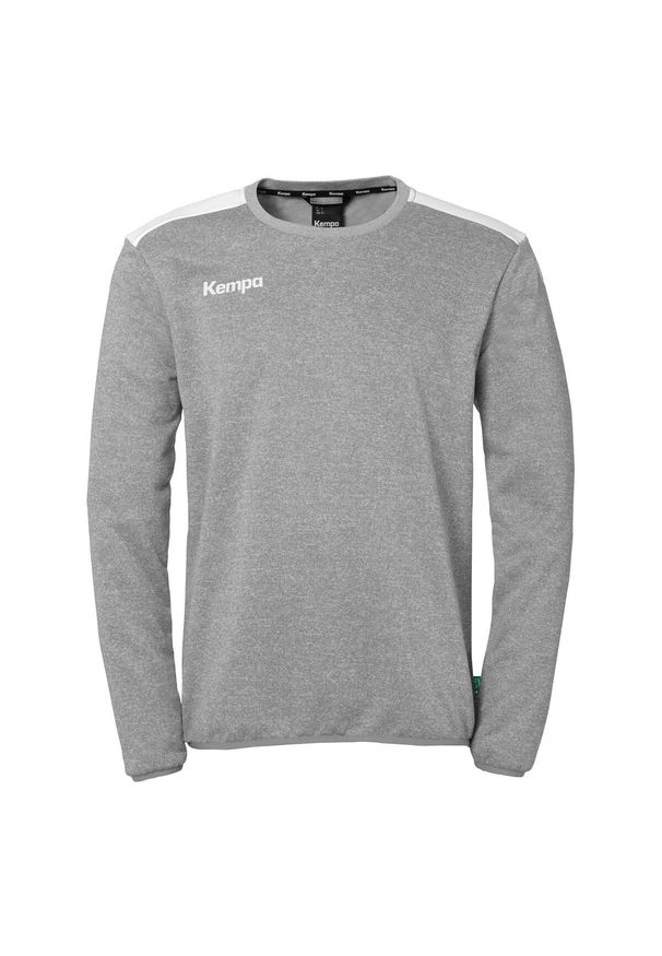 KEMPA - Bluza dziecięca Kempa Emotion 27. Kolor: szary, biały, wielokolorowy. Długość rękawa: długi rękaw. Wzór: napisy