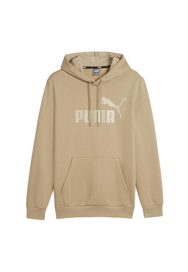 Puma - Bluza męska PUMA Essentials Big Logo Hoodie FL. Kolor: beżowy