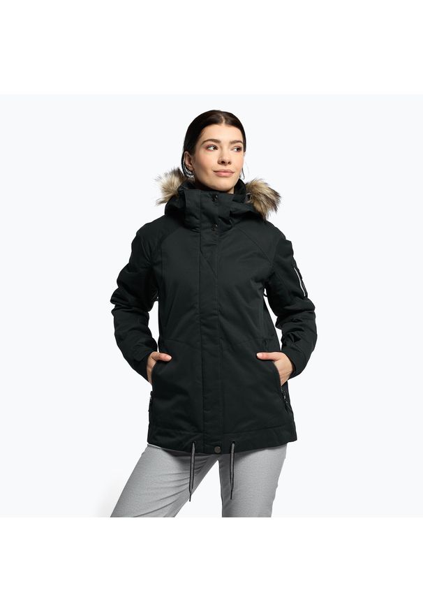 Roxy - Kurtka snowboardowa damska ROXY Meade. Kolor: czarny. Sezon: zima. Sport: snowboard