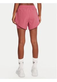 Reebok Szorty sportowe RK25186CCW Różowy Slim Fit. Kolor: różowy. Materiał: syntetyk #5