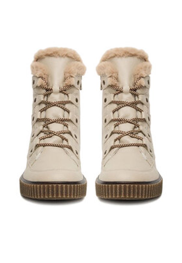 Rieker Trzewiki CEO-Y4305-60 Beżowy. Kolor: beżowy. Materiał: skóra