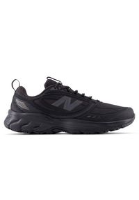 Buty męskie New Balance 410 v9 M4105FS – czarne. Zapięcie: sznurówki. Kolor: czarny. Materiał: materiał. Szerokość cholewki: normalna. Sport: fitness #1