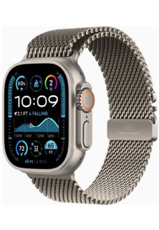 APPLE - Apple Watch Ultra 2 | Smart watch | GPS (satellite) | Always-On Retina display | 49mm | Waterproof one size. Rodzaj zegarka: smartwatch