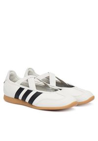 Adidas - adidas Baleriny Barreda Mary Jane Shoes Junior JP6736 Biały. Kolor: biały. Materiał: skóra #4