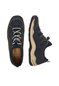 Rieker Sneakersy L0551-14 Granatowy. Kolor: niebieski. Materiał: materiał #2