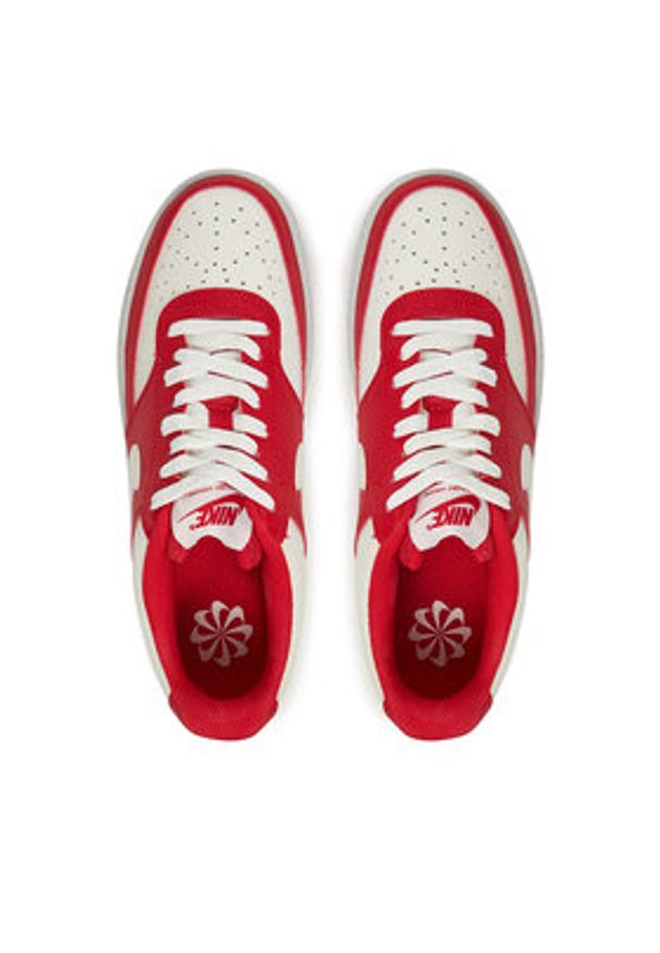 Nike Sneakersy Court Vision Lo Nn DH3158 602 Czerwony. Kolor: czerwony. Materiał: skóra. Model: Nike Court