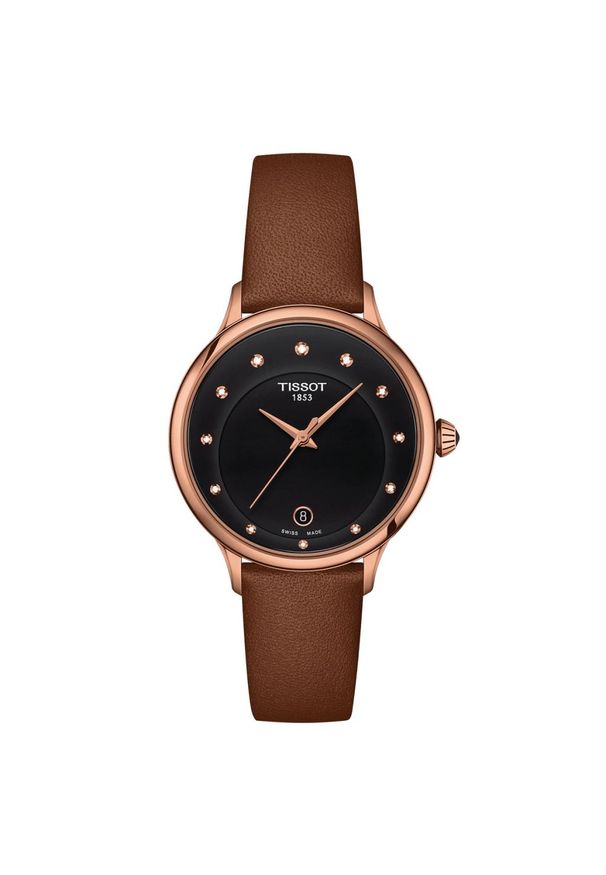 TISSOT PROMOCJA Odaci-T T133.210.36.056.00. Materiał: skóra. Styl: klasyczny, elegancki