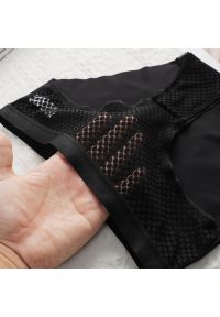 Intica - Figi z siateczki z wysokiej jakości materiału przewiewne i eleganckie Norine. Kolor: czarny. Materiał: materiał #7