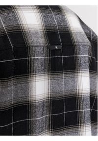 Calvin Klein Jeans Koszula Check Shirt J30J324611 Czarny Regular Fit. Kolor: czarny. Materiał: bawełna #4